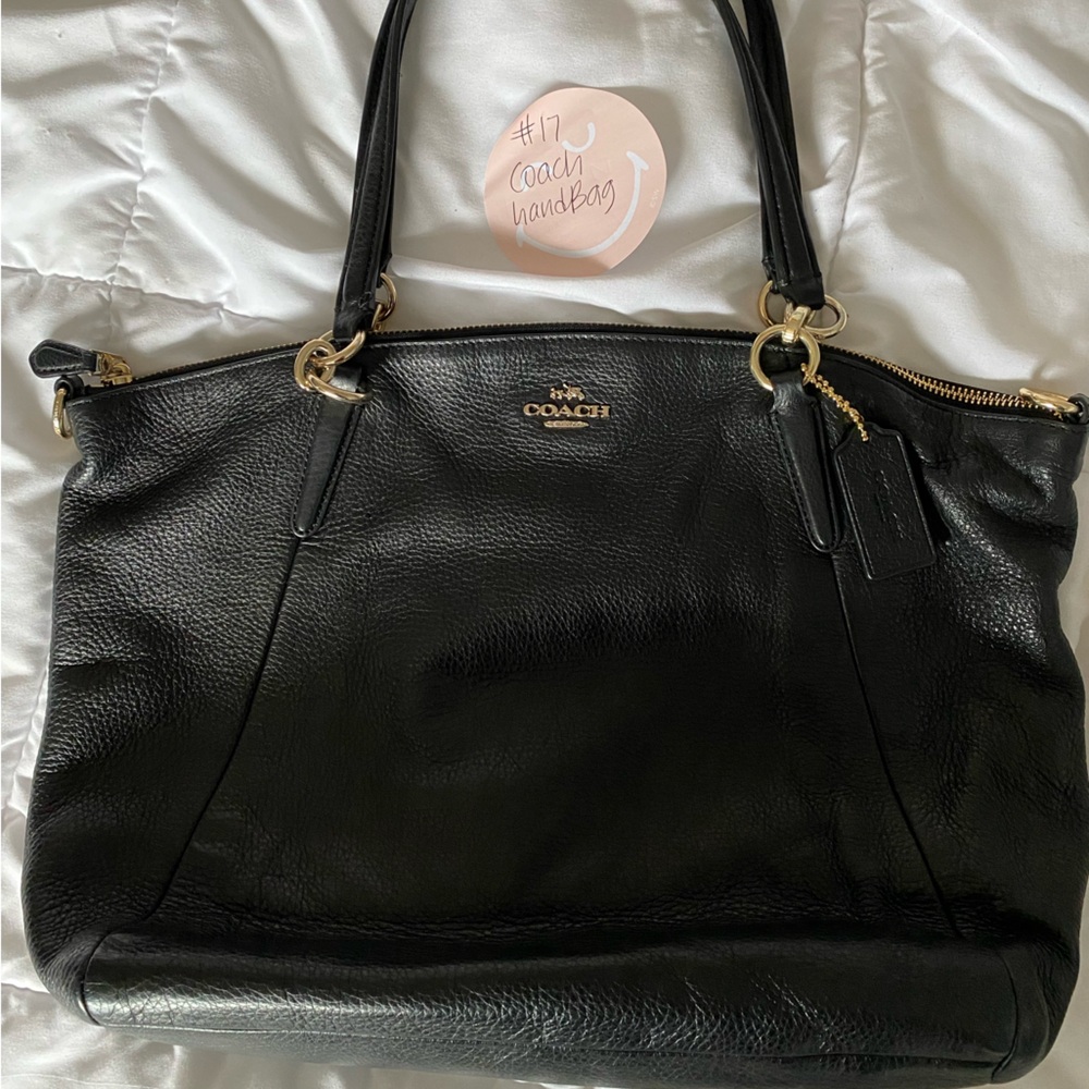 Coach Leather Shoulder Bag